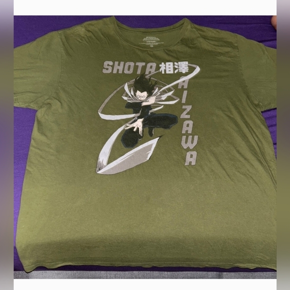 Unisex My Hero Academia Green Shota T-Shirt. Size Medium. - Picture 2 of 2